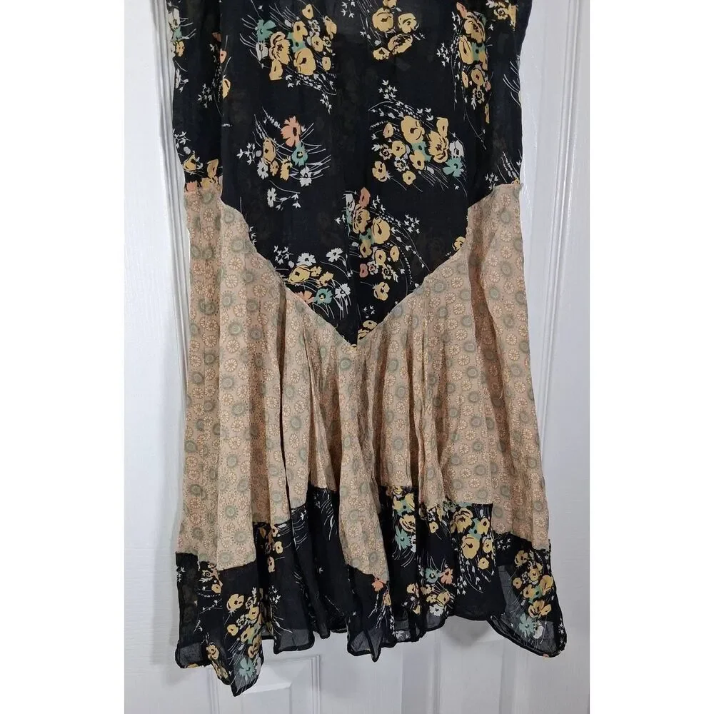Free People intimately womens small sleep wear dress whimsigoth boho